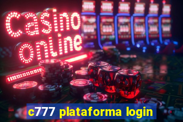 c777 plataforma login